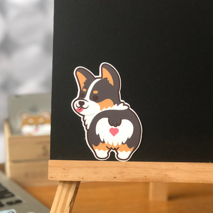 Corgi Stickers-Butt 哥基貼紙-小屁股