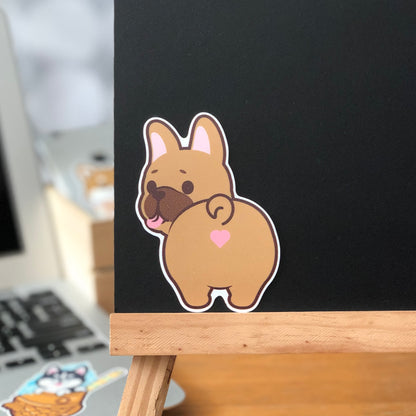 Frenchie Stickers-Butt 法鬥貼紙-小屁股