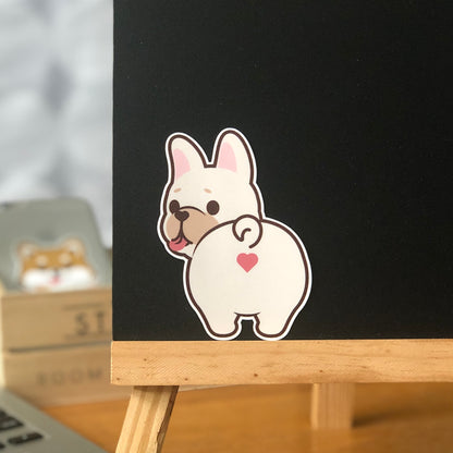 Frenchie Stickers-Butt 法鬥貼紙-小屁股