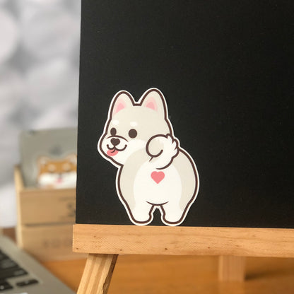 Shiba Stickers-Butt 柴犬貼紙-小屁股