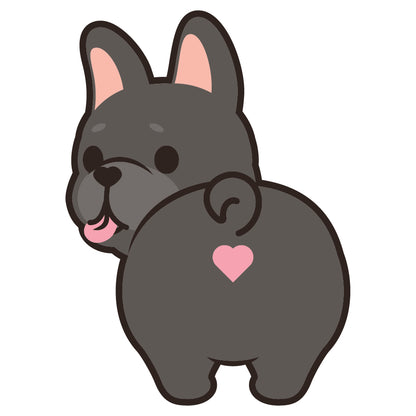 Frenchie Stickers-Butt 法鬥貼紙-小屁股