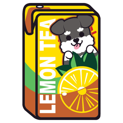Schnauzer Stickers-Vita Lemon Tea 史納莎貼紙-維他檸檬茶