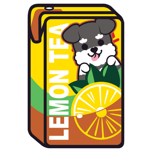 Schnauzer Stickers-Vita Lemon Tea 史納莎貼紙-維他檸檬茶
