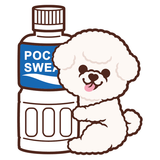 Bichon Stickers-Pocari 比熊犬貼紙-寶礦力