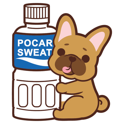 Frenchie Stickers-Pocari 法鬥貼紙-寶礦力