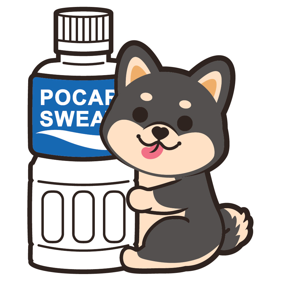 Shiba Stickers-Pocari 柴犬貼紙-寶礦力