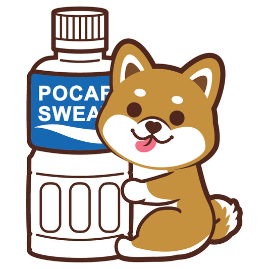 Shiba Stickers-Pocari 柴犬貼紙-寶礦力