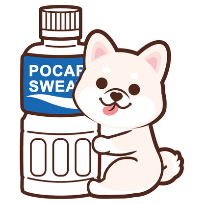 Shiba Stickers-Pocari 柴犬貼紙-寶礦力