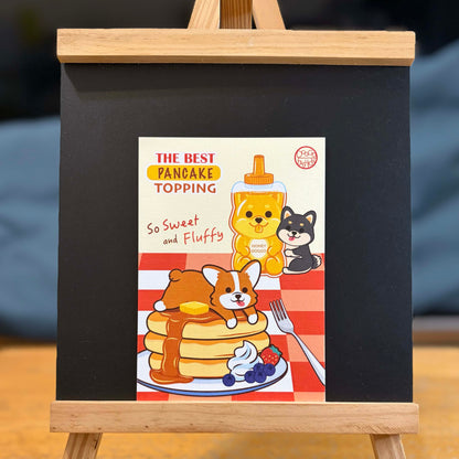 Doggo Postcard-Pancake 汪汪明信片-班㦸