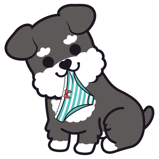 Schnauzer Stickers-Panties 史納莎貼紙-偷底褲
