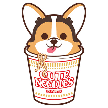 Corgi Stickers-Cup Noodle 哥基貼紙-杯麵