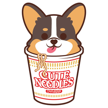 Corgi Stickers-Cup Noodle 哥基貼紙-杯麵