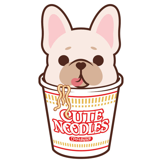 Frenchie Stickers-Cup Noodle 法鬥貼紙-杯麵