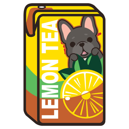 Frenchie Stickers-Vita Lemon Tea 法鬥貼紙-維他檸檬茶