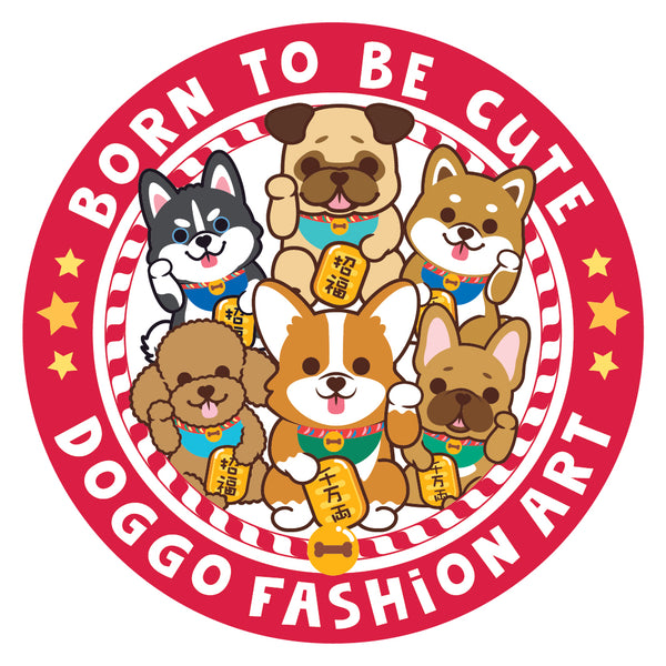Doggo Fashion Art