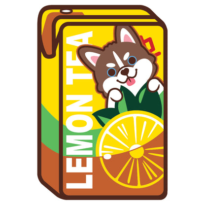 Husky Stickers-Vita Lemon Tea 雪橇狗貼紙-維他檸檬茶