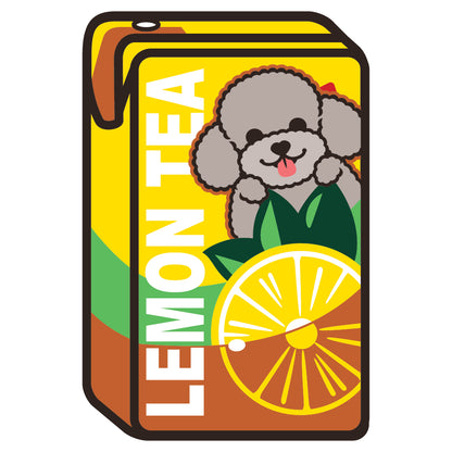 Poodle Stickers-Vita Lemon Tea 貴婦狗貼紙-維他檸檬茶