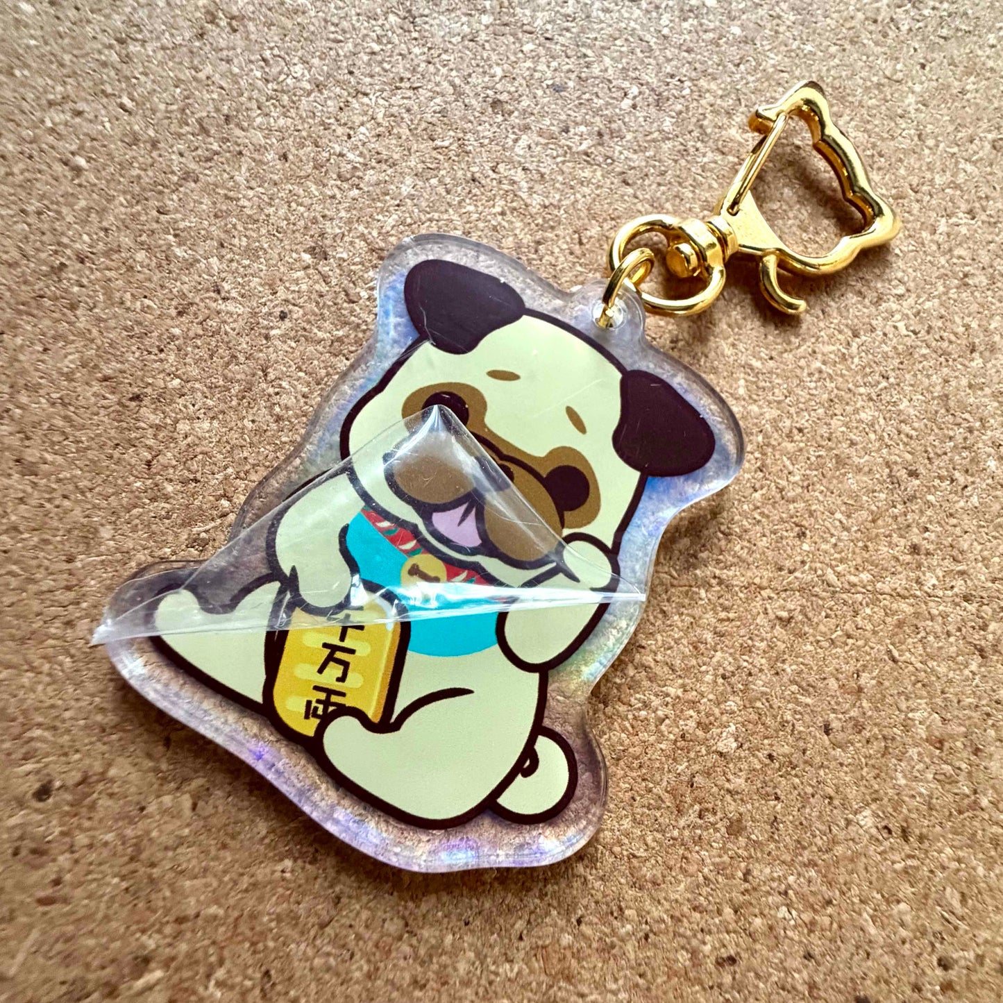 Poodle Keychain-Lucky Dog 貴婦狗匙扣-平安招財