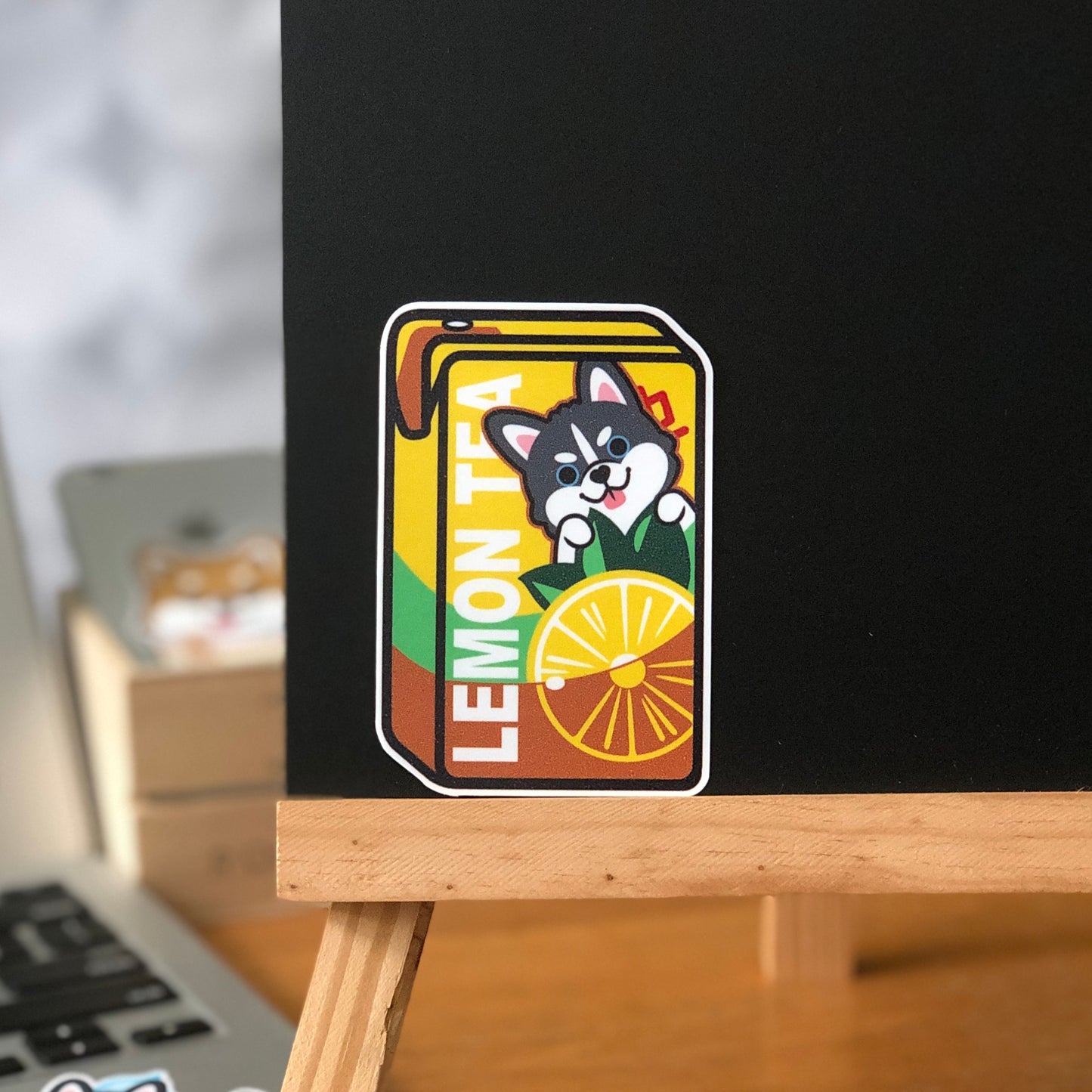 Husky Stickers-Vita Lemon Tea 雪橇狗貼紙-維他檸檬茶