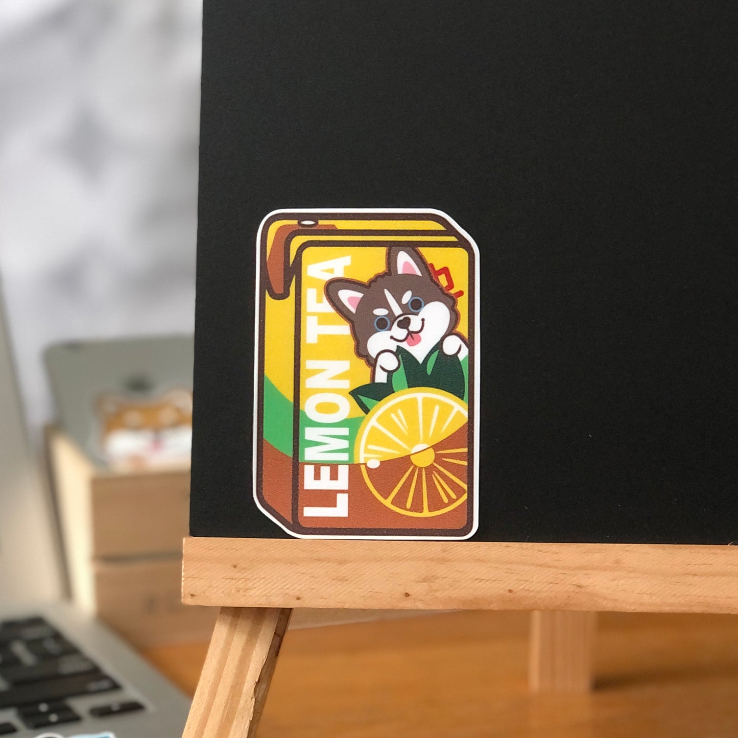 Husky Stickers-Vita Lemon Tea 雪橇狗貼紙-維他檸檬茶