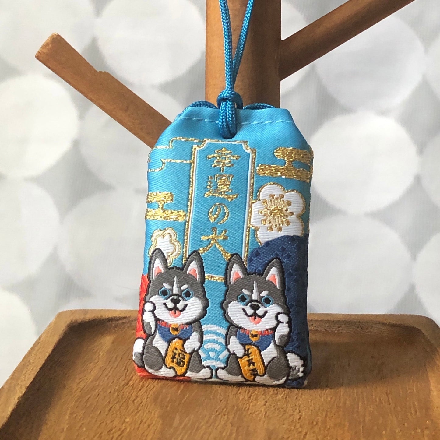 Husky Omamori-Lucky Dog (Black) 雪橇狗御守-平安招財( 黑)
