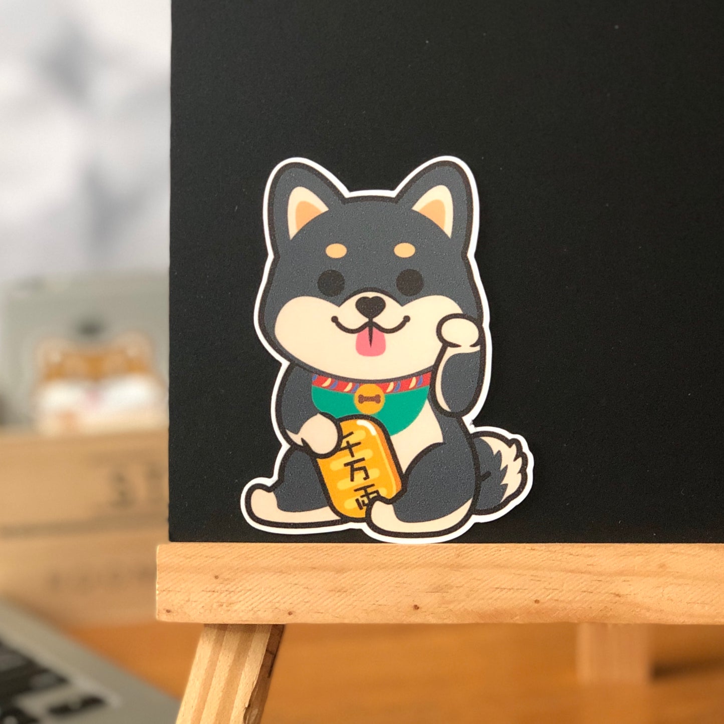 Shiba Stickers-Lucky Dog 柴犬貼紙-招財狗