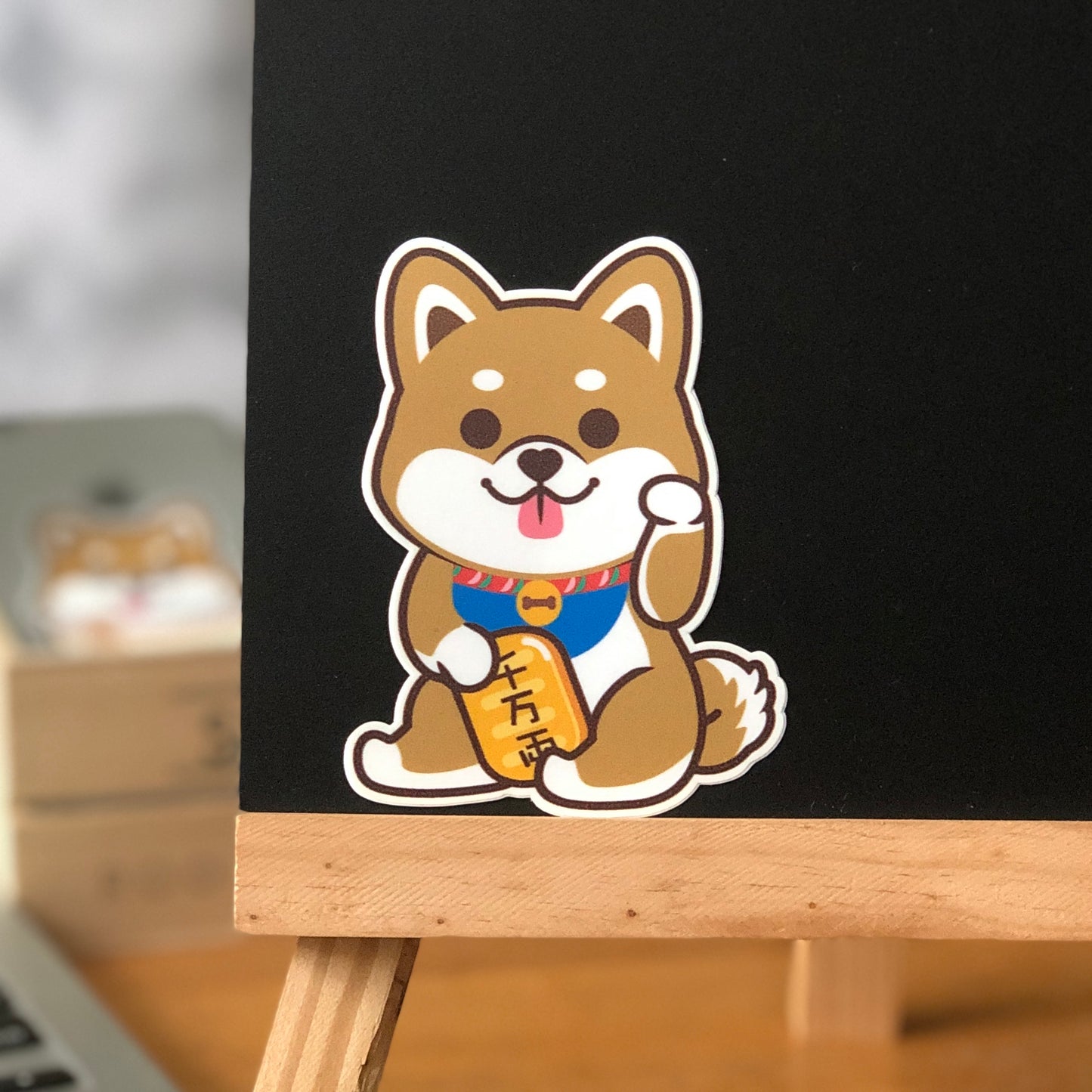 Shiba Stickers-Lucky Dog 柴犬貼紙-招財狗