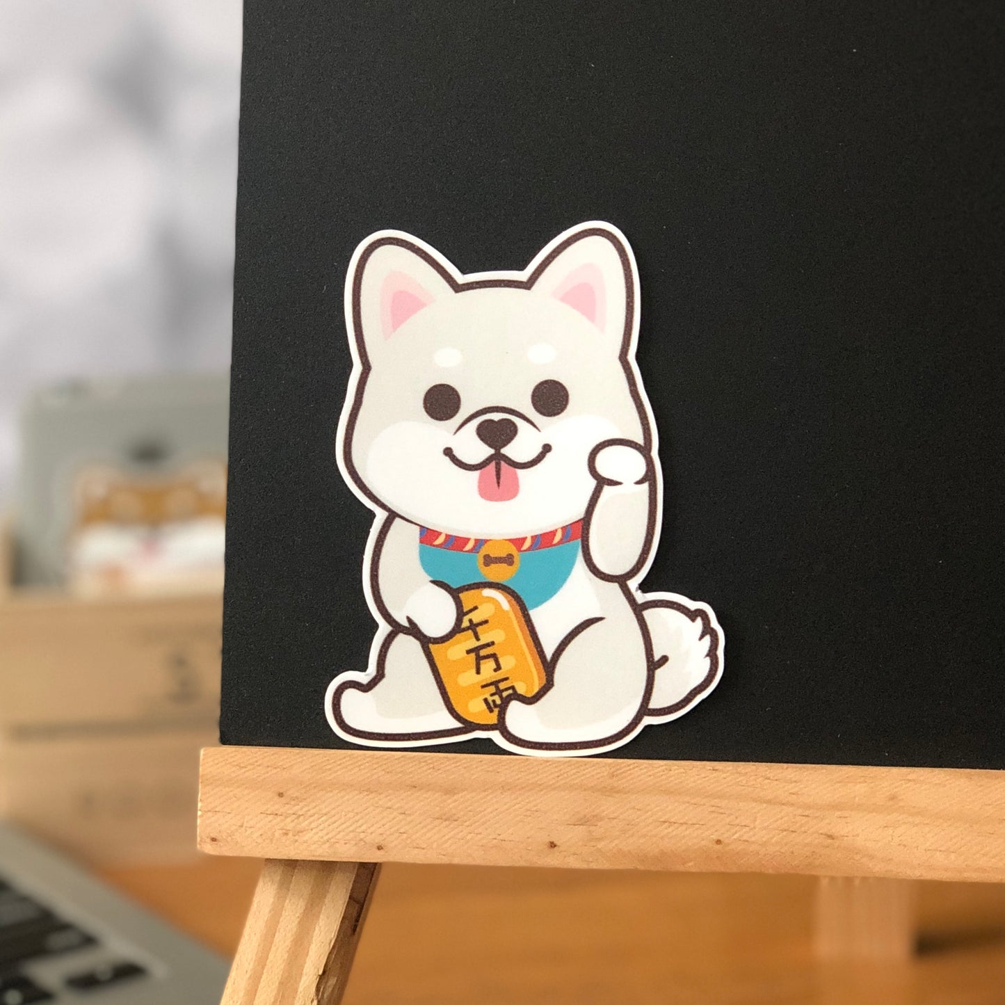 Shiba Stickers-Lucky Dog 柴犬貼紙-招財狗