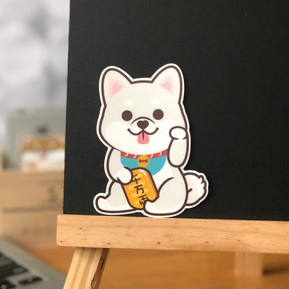 Shiba Stickers-Lucky Dog 柴犬貼紙-招財狗