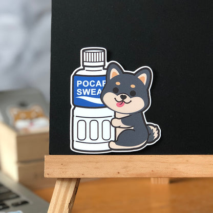 Shiba Stickers-Pocari 柴犬貼紙-寶礦力