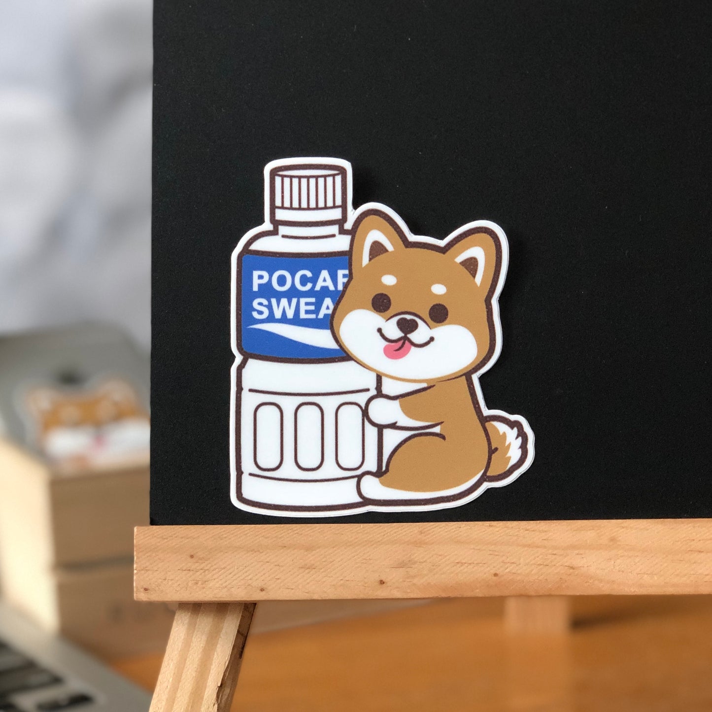 Shiba Stickers-Pocari 柴犬貼紙-寶礦力