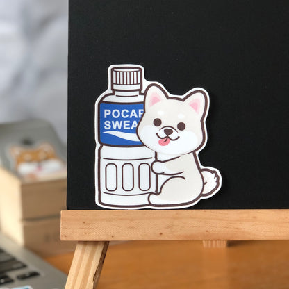Shiba Stickers-Pocari 柴犬貼紙-寶礦力