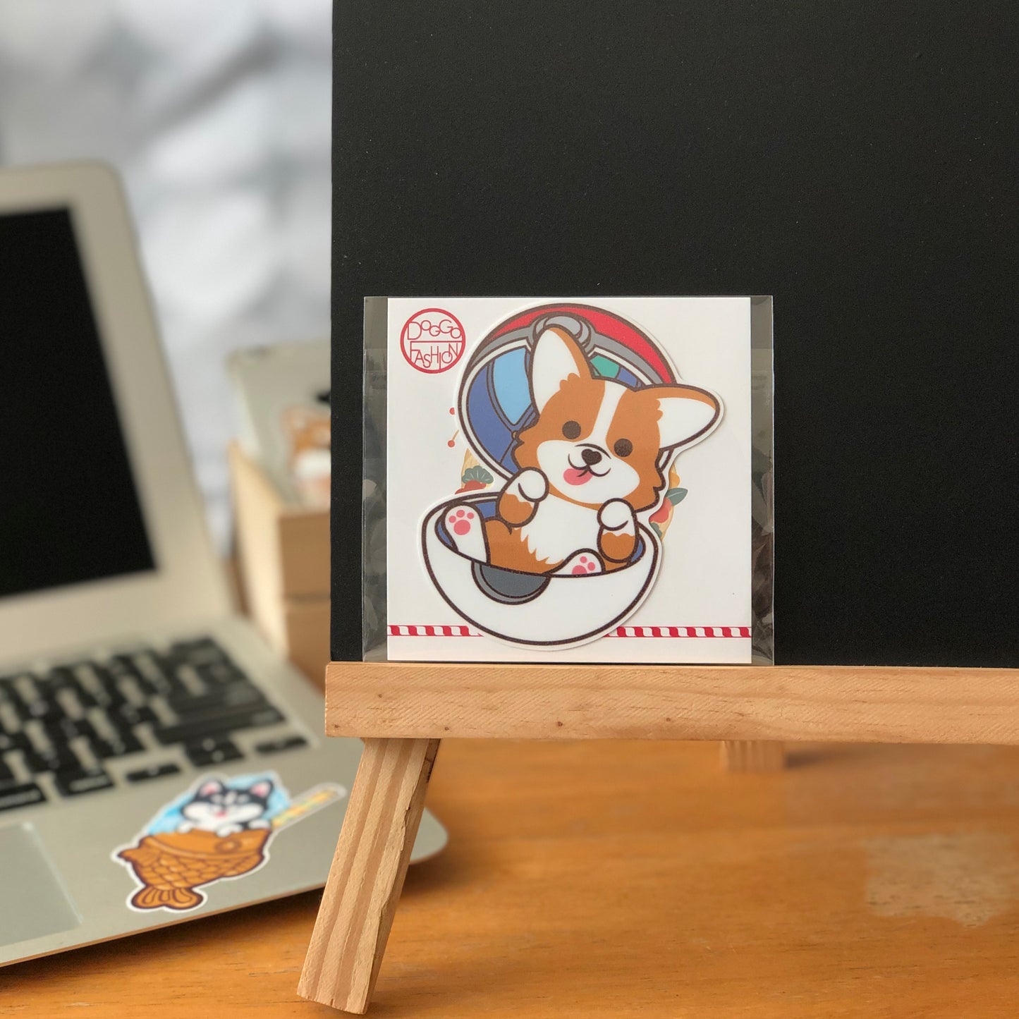 Husky Stickers-Pokeball 雪橇狗貼紙-精靈球
