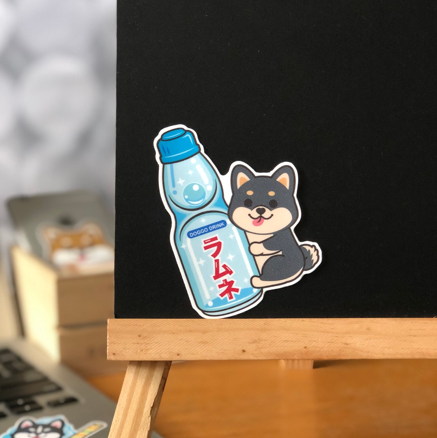 Shiba Stickers-Ramune 柴犬貼紙-波子汽水