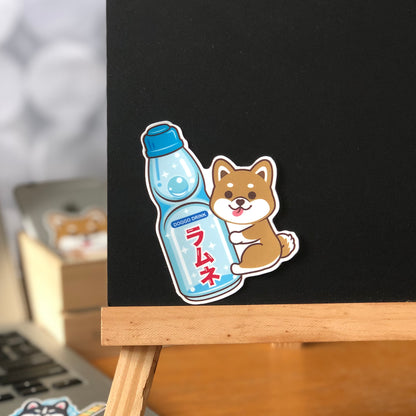 Shiba Stickers-Ramune 柴犬貼紙-波子汽水