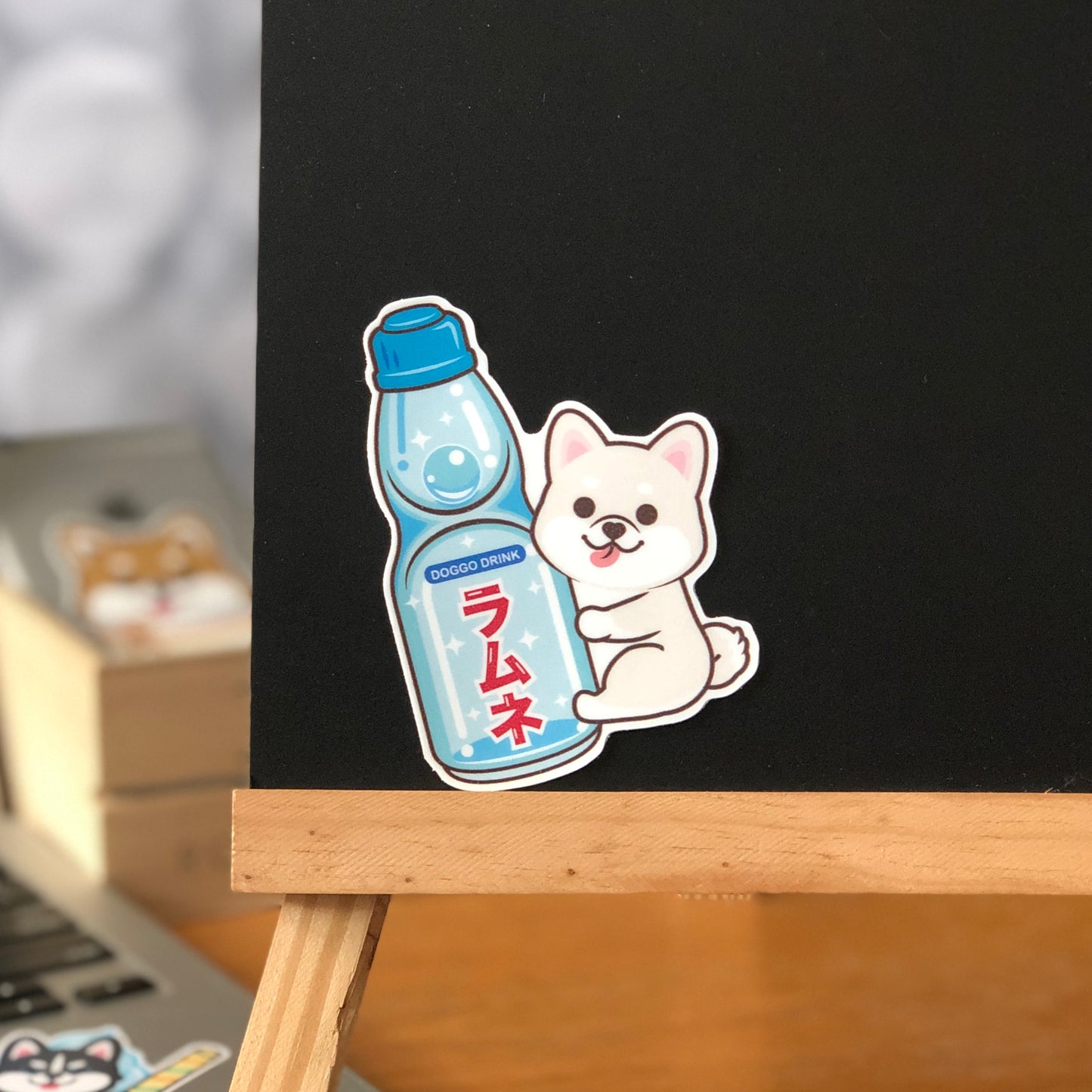 Shiba Stickers-Ramune 柴犬貼紙-波子汽水