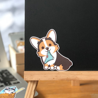 Corgi Stickers-Panties 哥基貼紙-偷底褲