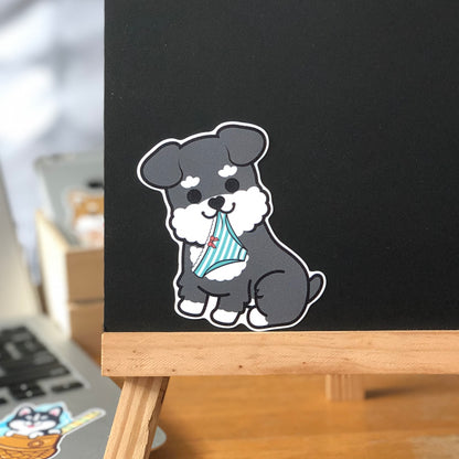 Schnauzer Stickers-Panties 史納莎貼紙-偷底褲